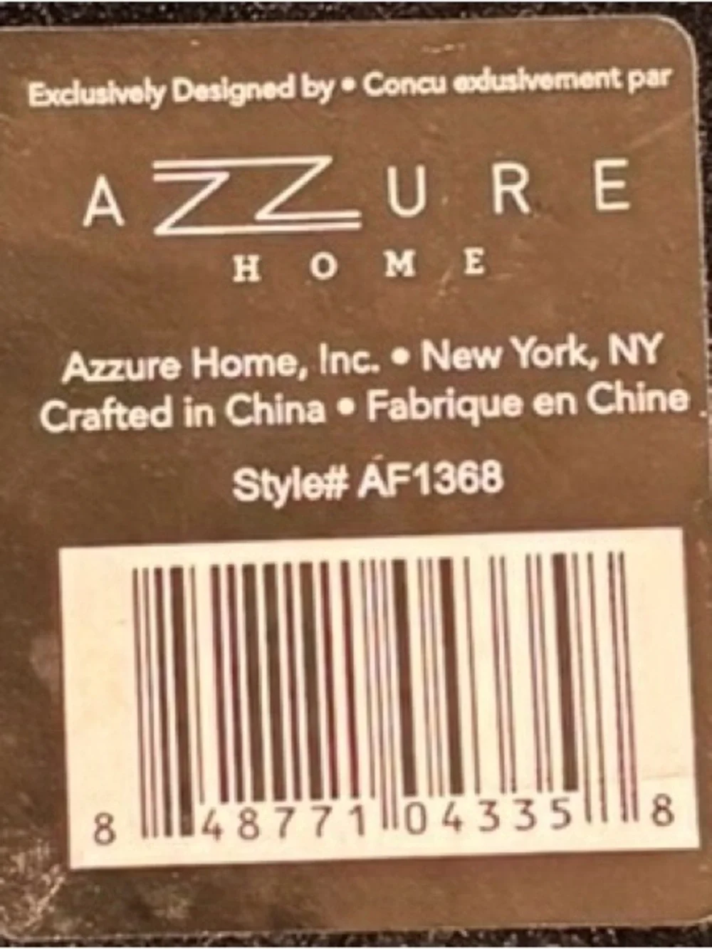 Azzure Home Gold Plated Decorative Desk 5X7 Picture Frame  AF1368 Velvet Back